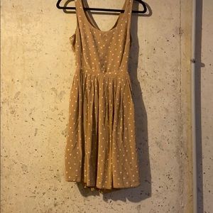 Club Monaco Tan Mini Dress